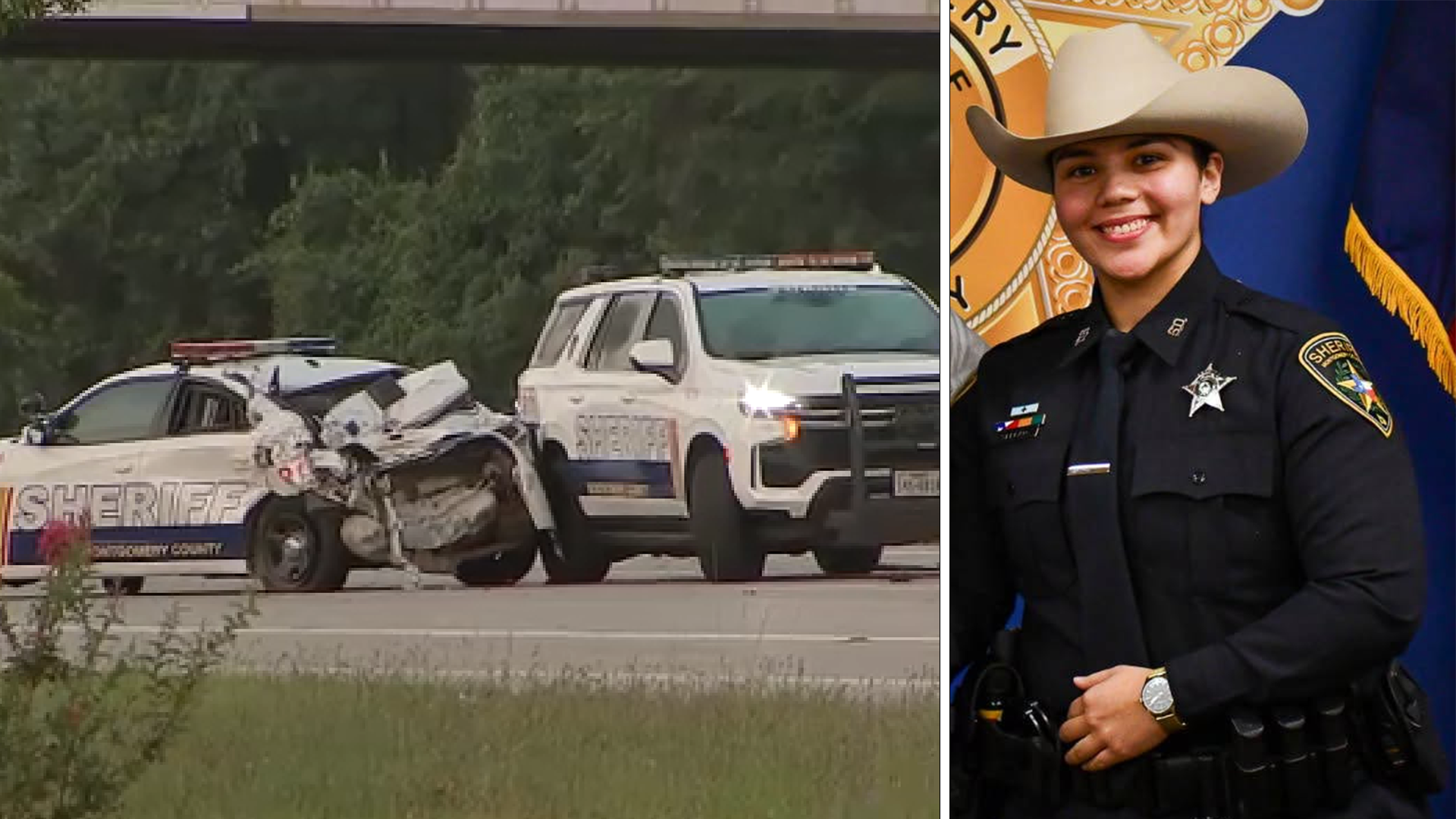 Montgomery Co. deputy struck and killed while investigating DWI crash on North Freeway, sheriff says