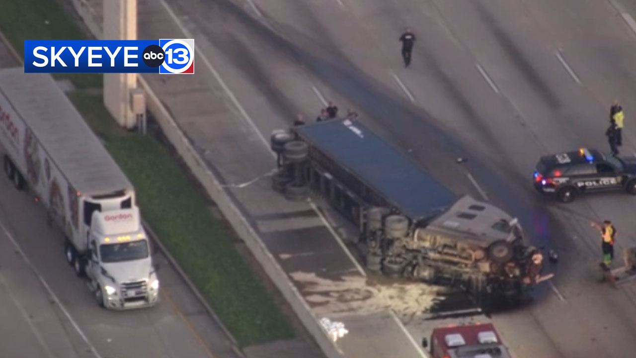 Lanes reopened after deadly 18-wheeler crash on I-10 near Eldridge, Transtar shows