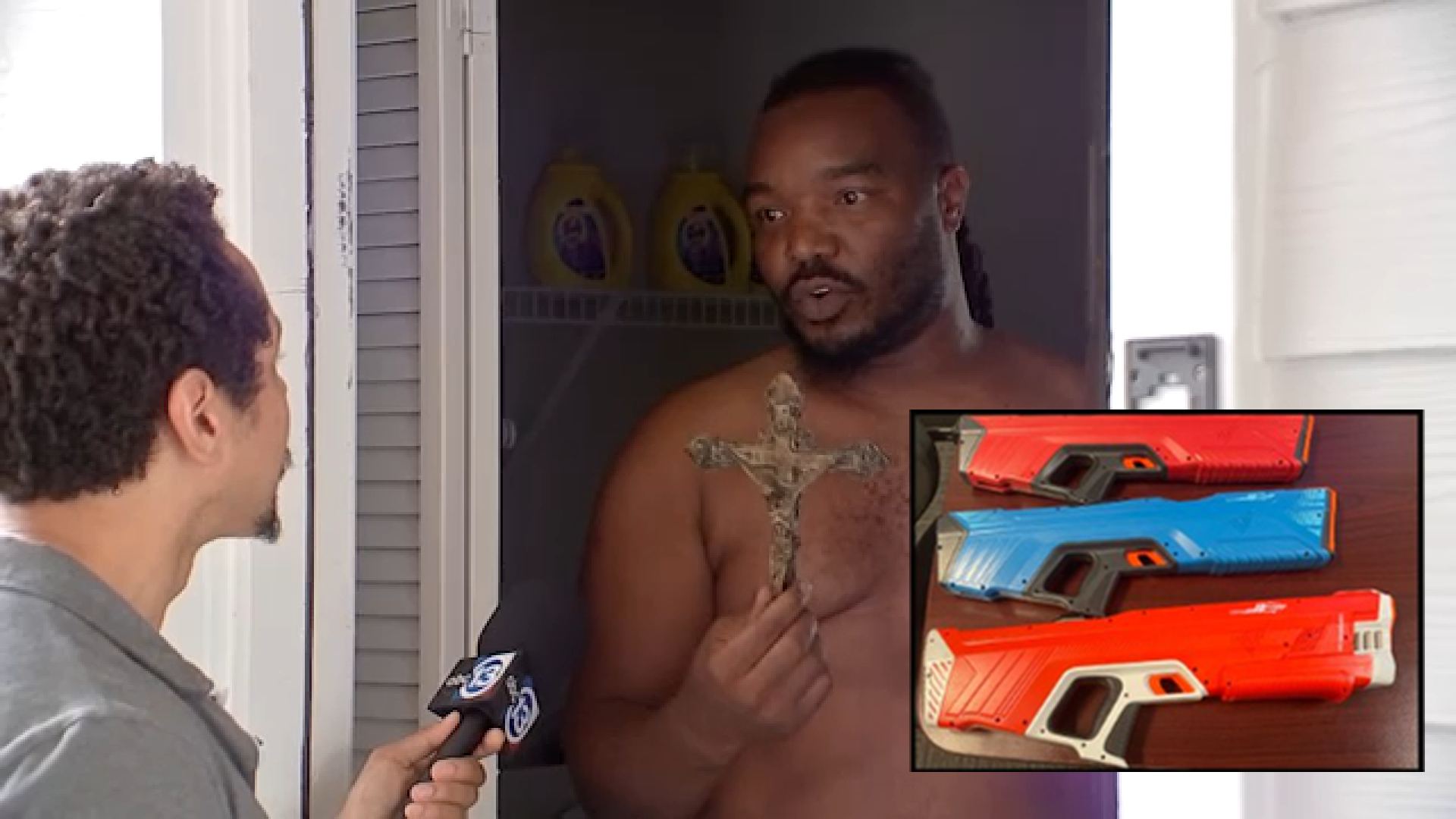 'I'm not gonna shoot no more': Man arrested for spraying strangers with water guns speaks to ABC13